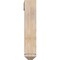 Ekena Millwork Westlake Arts and Crafts Smooth Bracket w/ Offset Brace, Douglas Fir, 5 1/2"W x 24"D x 28"H BKT0604X24X28WTL03SDF - alternate 3